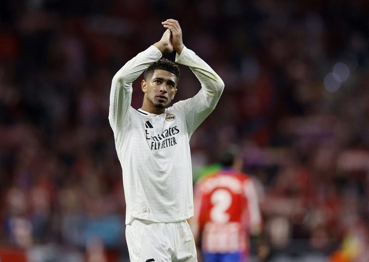 2024-09-29t213013z869271524up1ek9t1nqblsrtrmadp3soccer-spain-atm-rma-report-17295721392132146459405 Bellingham sôi sục chuẩn bị cho cuộc hội ngộ với Dortmund - Ảnh 1.